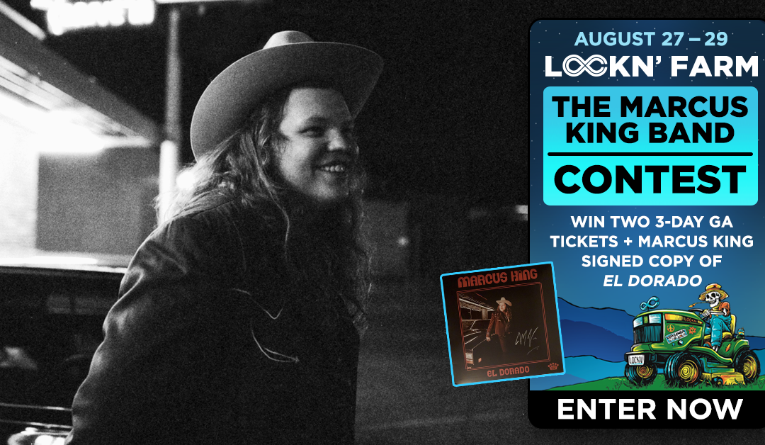 Win 3-Day Tickets to See The Marcus King Band at LOCKN’ Farm + Signed Album from Marcus King